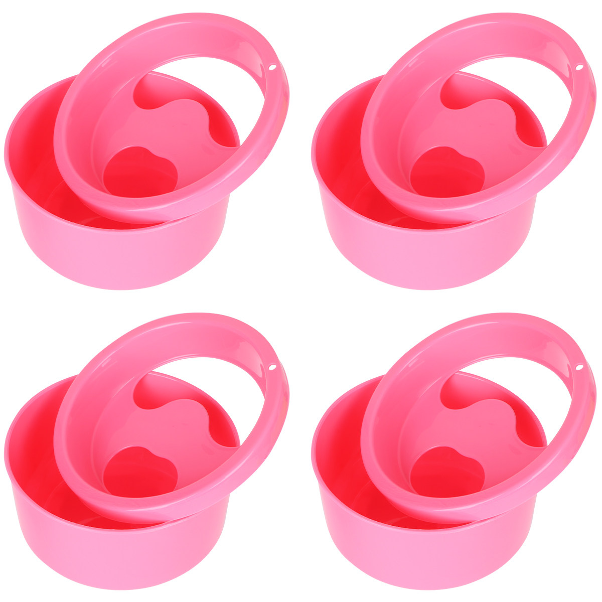 Nutrition & Fitness Coaching Fulham - 4Pcs Nail Soaker Bowl Heavy Duty