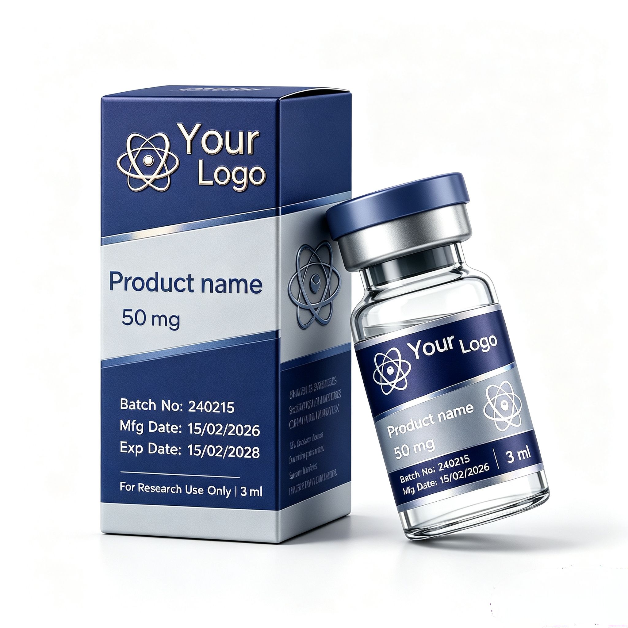 Custom Peptide Vial Waterproof - огляд і ціна The Nutrition Fitness