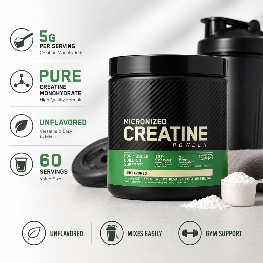 Creatine Monohydrate Powder 30 - огляд і ціна The Nutrition Fitness