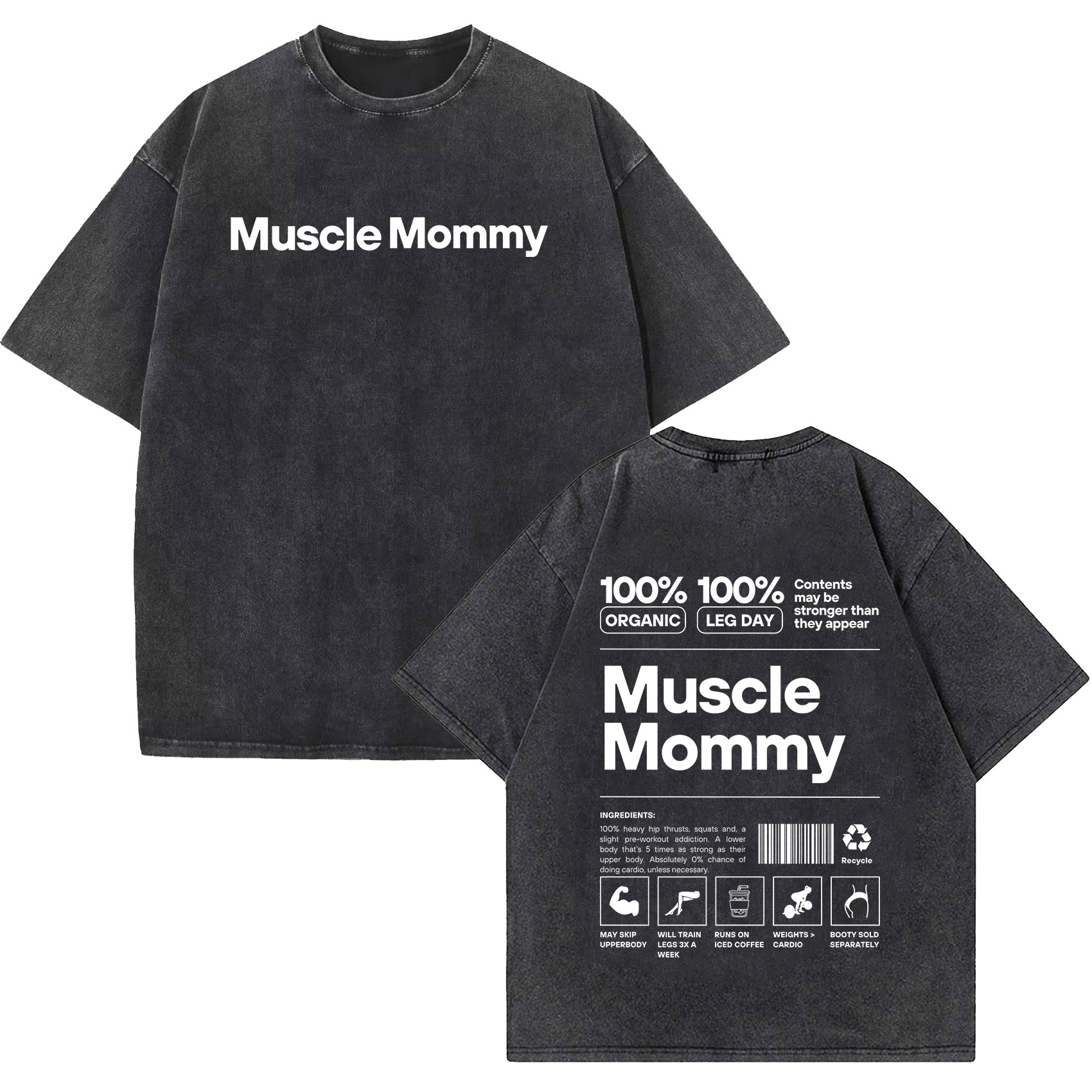 Vintage Acid Washed Distressed - огляд і ціна Nutrition For Fitness And Sports