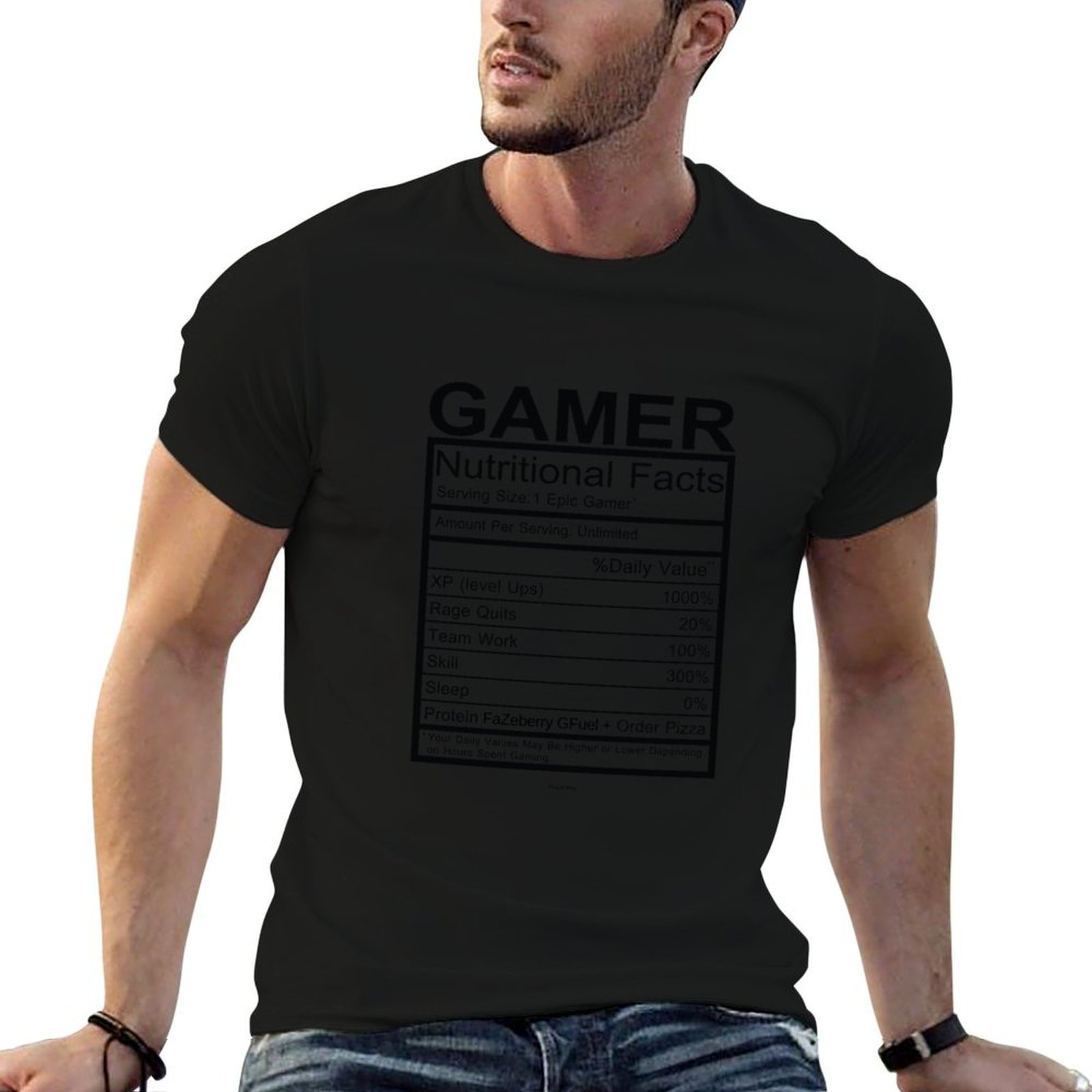 Gamer Nutritional Facts Chart  - огляд і ціна The Nutrition Fitness