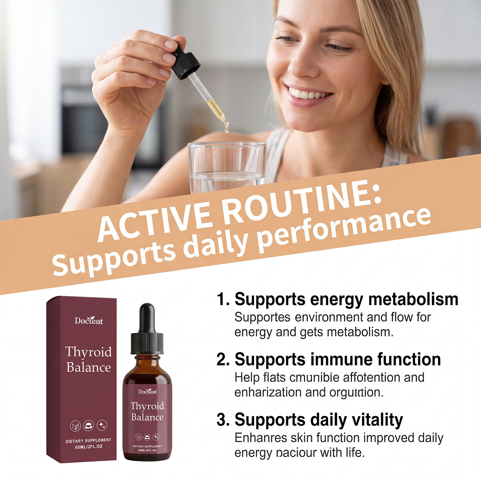 Thyroid Tincture Supplement Io - огляд і ціна Iodine Drops Supplement