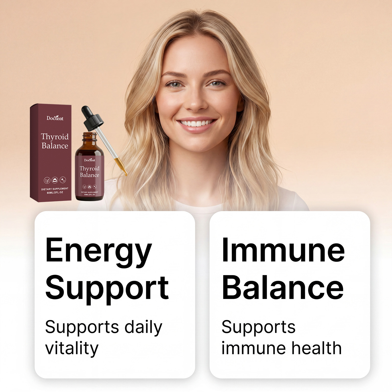 Thyroid Tincture Supplement Io - огляд і ціна Iodine Drops Supplement