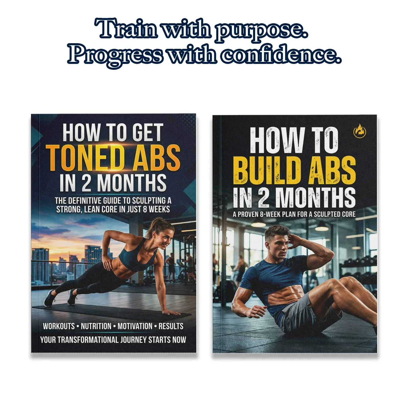 2-Book Abs Training Guide Set  - огляд і ціна The Nutrition Fitness