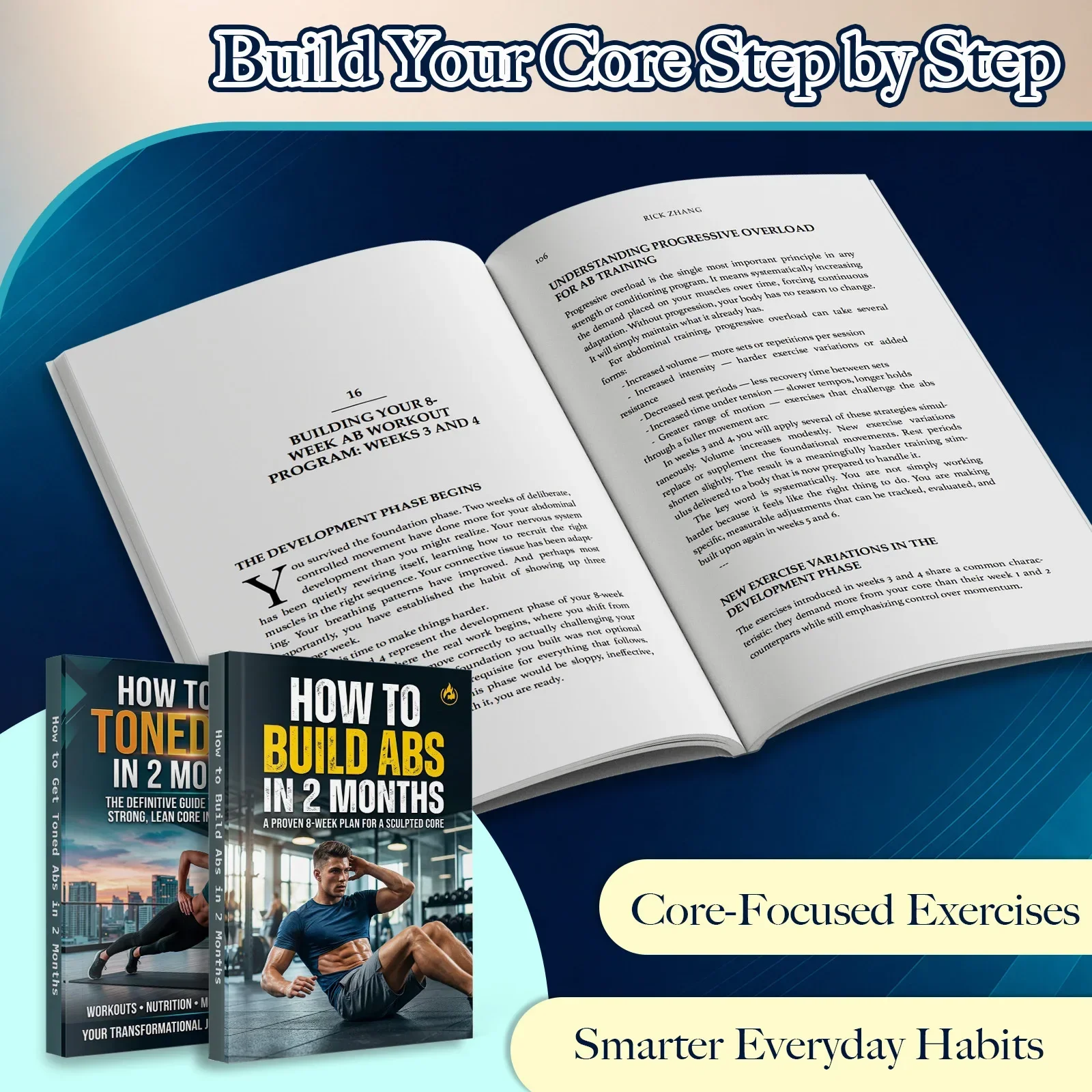 2-Book Abs Training Guide Set  - огляд і ціна The Nutrition Fitness