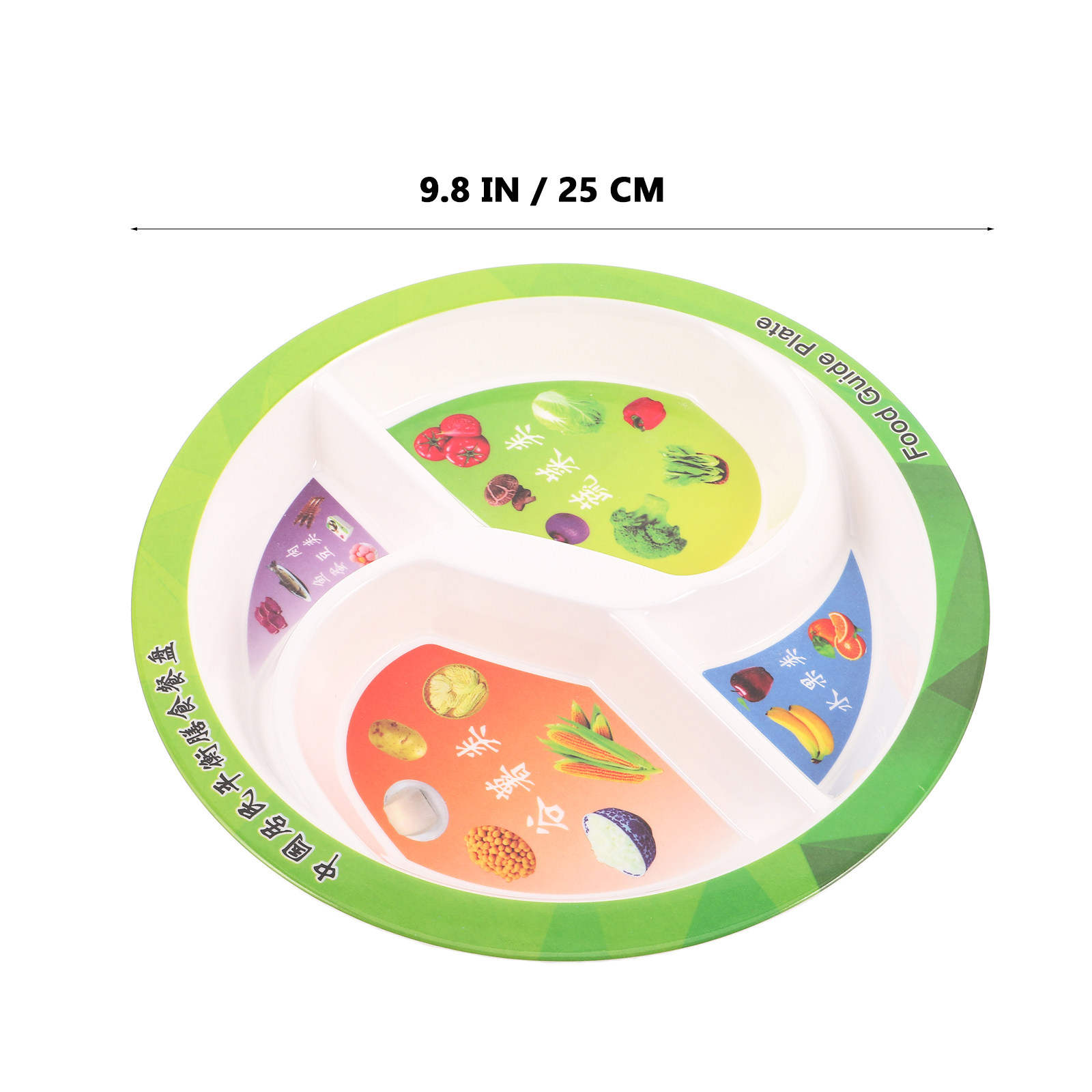4 Section Balanced Diet Plate  - огляд і ціна Nutrition & Fitness Coaching Fulham