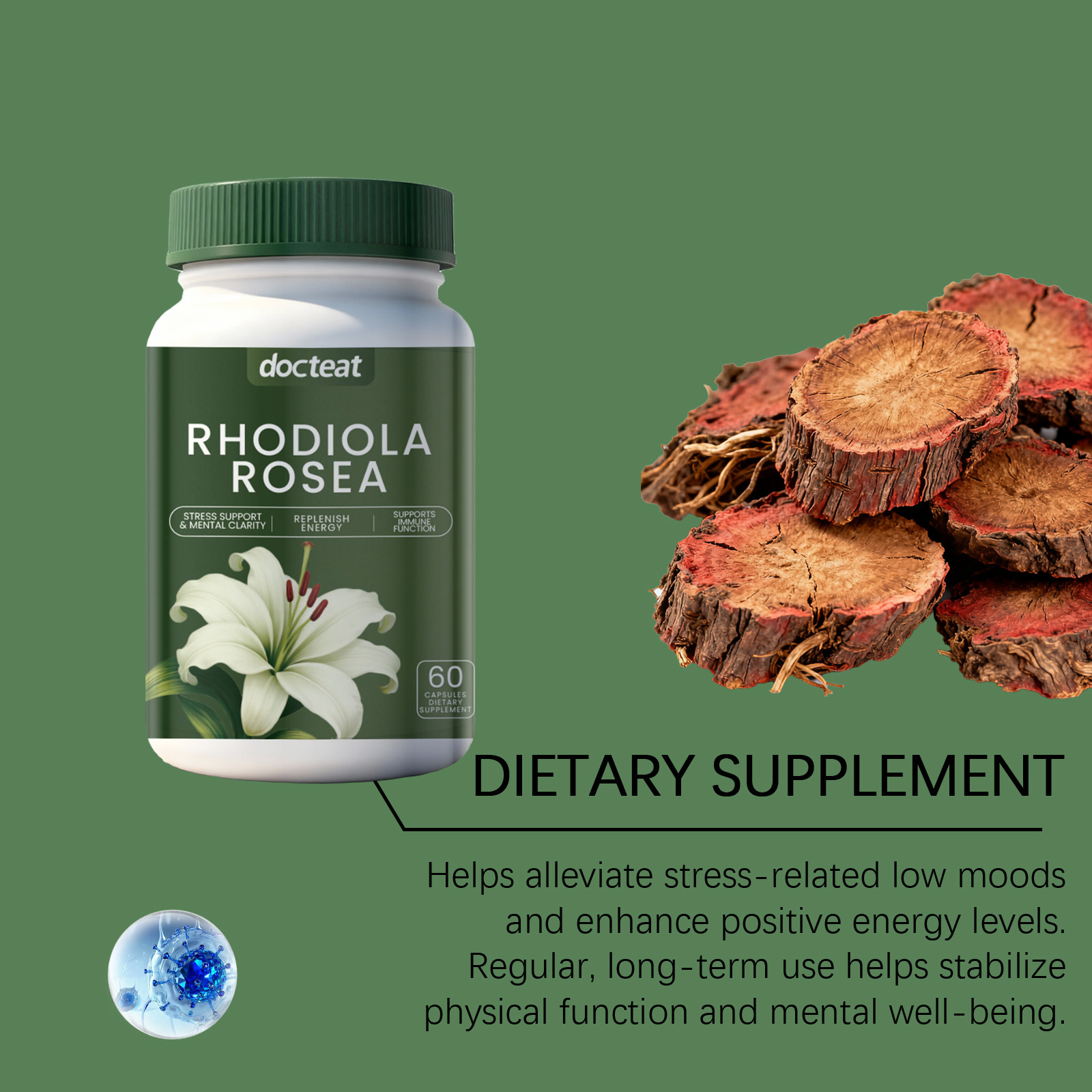DOCTEAT Men's Health Capsules  - огляд і ціна Nutrition Fitness And Health
