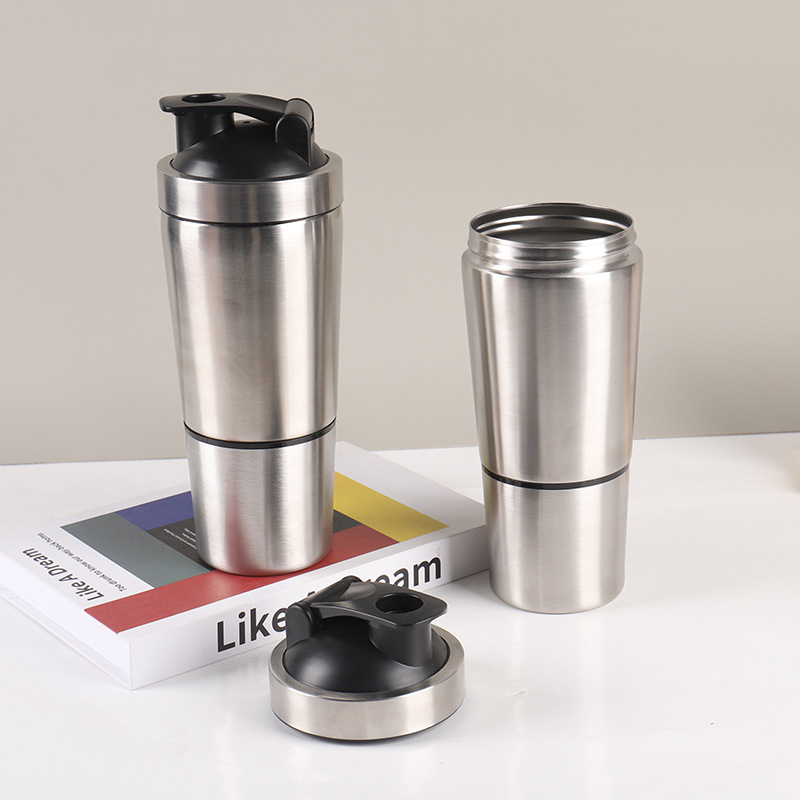 Stainless Steel Protein Shaker - огляд і ціна Nutrition For Fitness And Sports