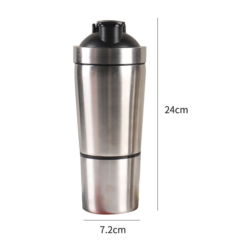 Stainless Steel Protein Shaker - огляд і ціна Nutrition For Fitness And Sports