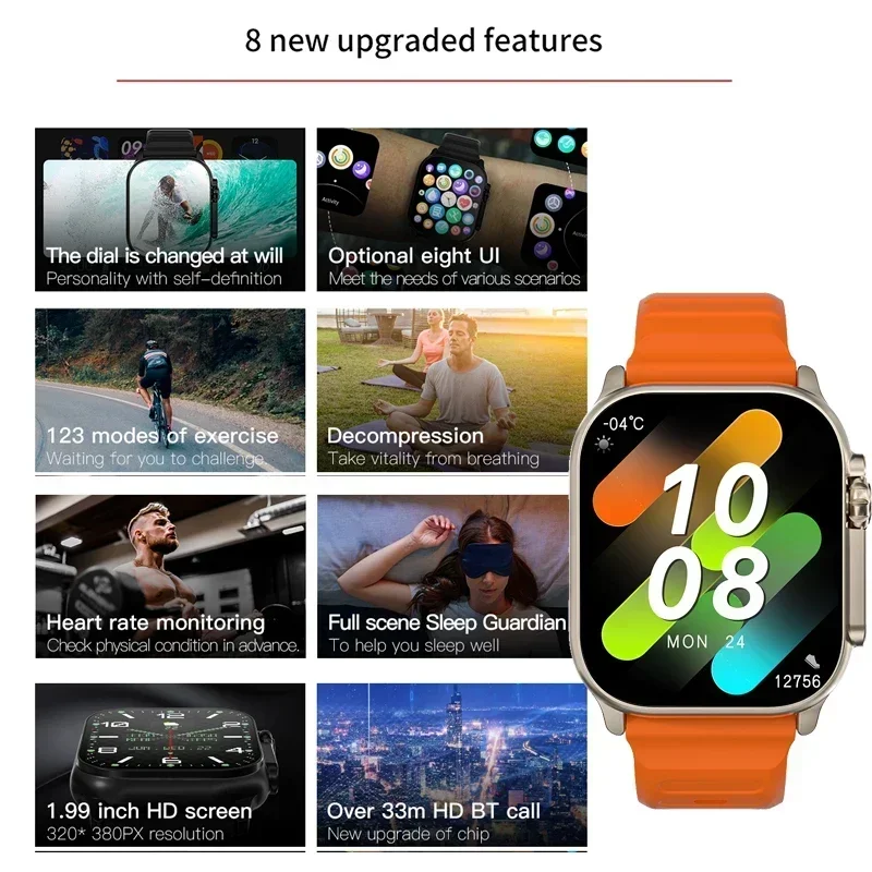 New Series 9 Watch PK HK8 PRO  - огляд і ціна Fitness & Nutrition Lab