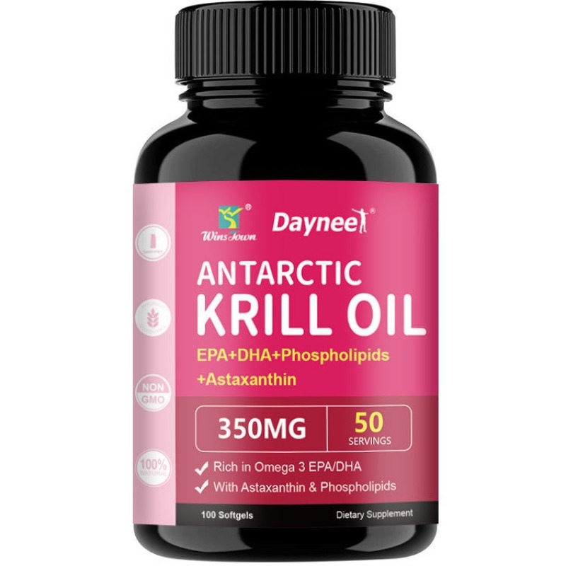 Krill oil soft capsules supple - огляд і ціна The Nutrition Fitness