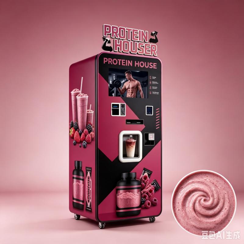 Protein Shake Vending Machine  - огляд і ціна Nutrition For Fitness And Sports