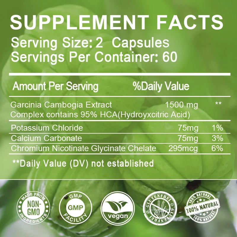 Garcinia Cambogia - Fat Burnin - огляд і ціна Garcinia Cambogia Extract