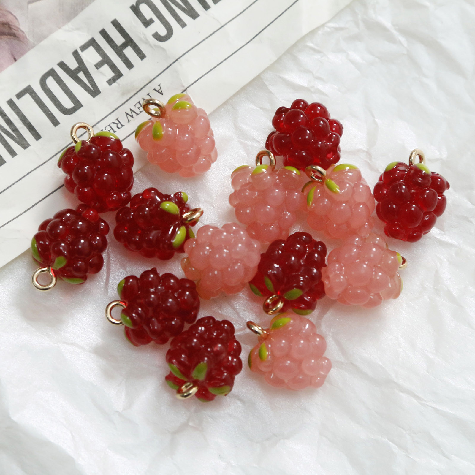 2PCs 3D Resin Charms Grape Fru - огляд і ціна X Nutrition