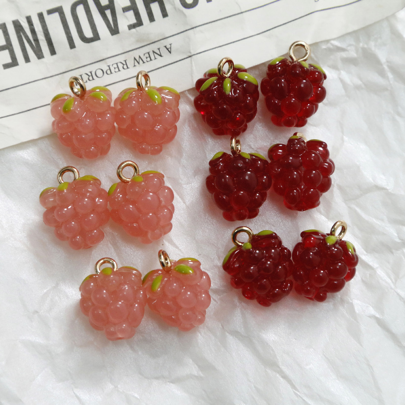 2PCs 3D Resin Charms Grape Fru - огляд і ціна X Nutrition