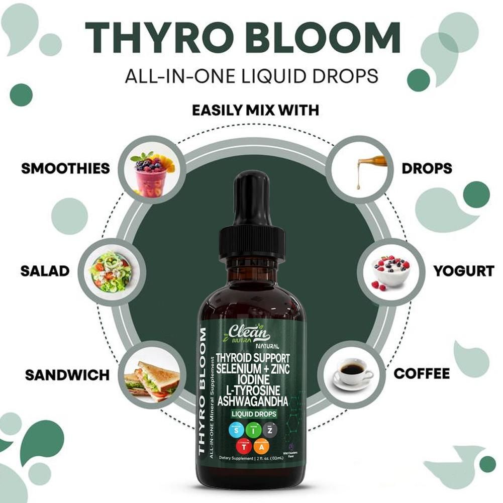 60ml Supplement Liquid Drops V - огляд і ціна Iodine Drops Supplement